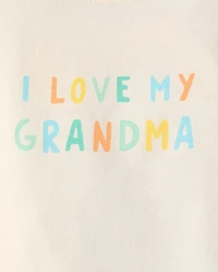 Baby Love Grandma Graphic Bodysuit