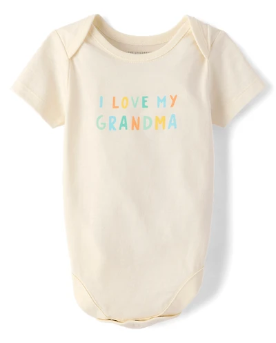 Baby Love Grandma Graphic Bodysuit