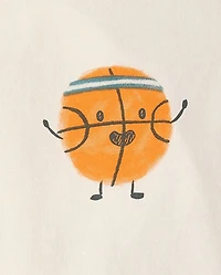 Baby Basketball Graphic Bodysuit