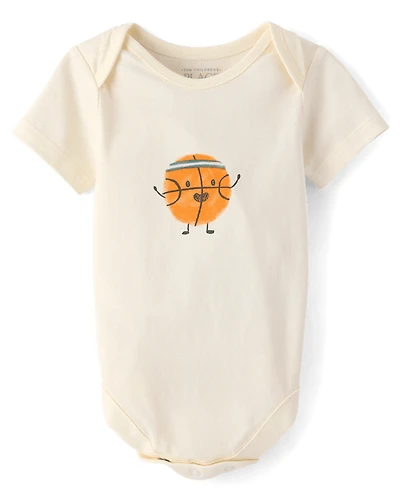Baby Basketball Graphic Bodysuit