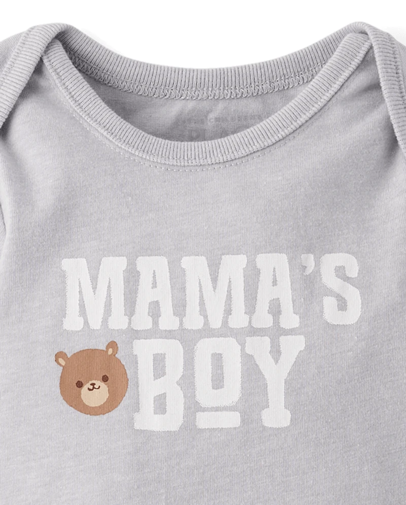 Body imprimé « Fils à maman » pour bébé garçon