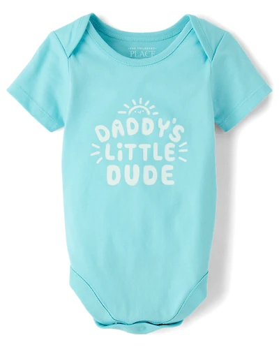 Body graphique pour bébé garçon « Petit gars de papa »