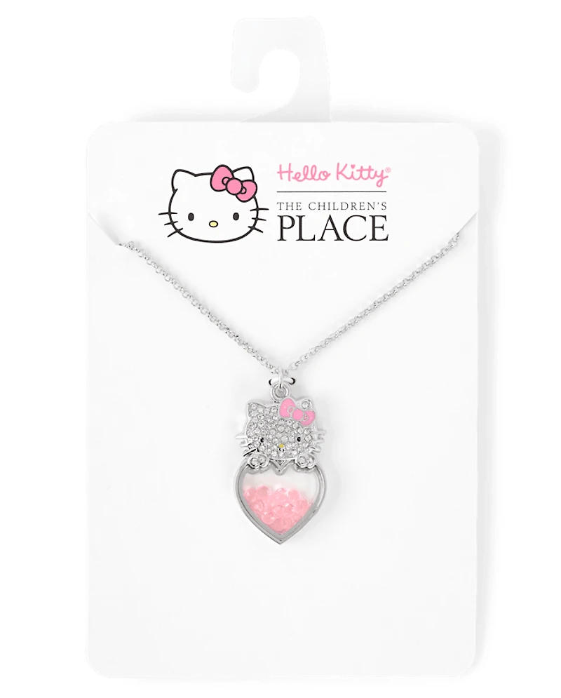 Girls Hello Kitty® Shakey Pave Necklace