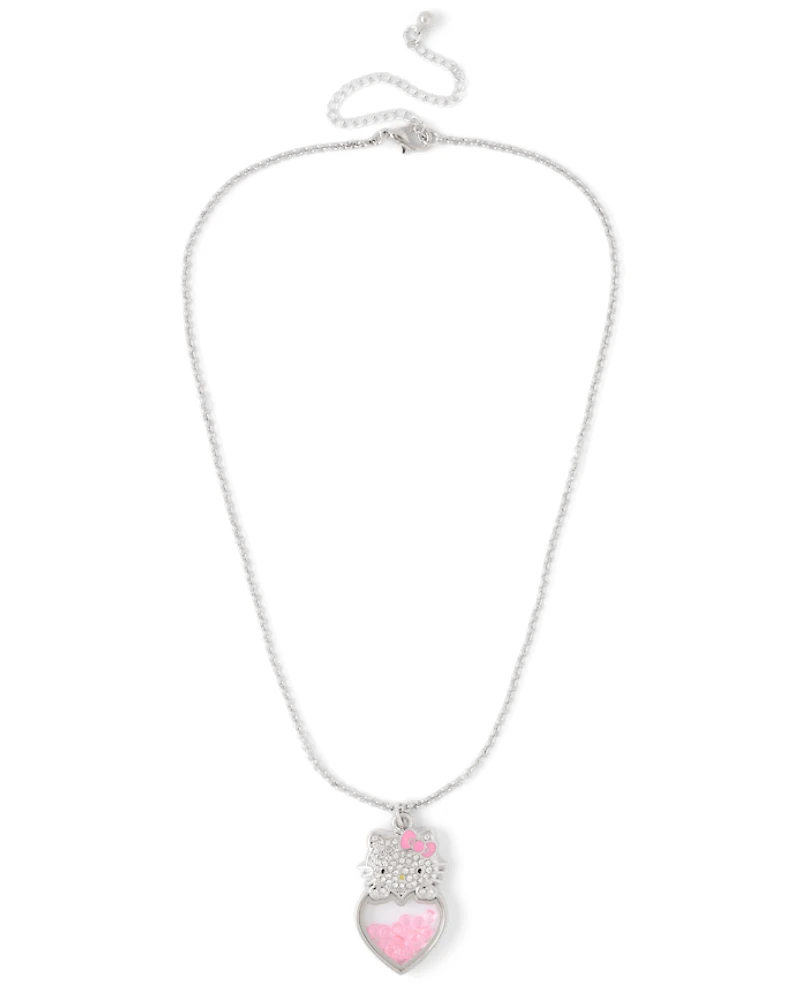 Girls Hello Kitty® Shakey Pave Necklace