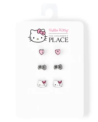 Girls Hello Kitty® Earrings 3-Pack