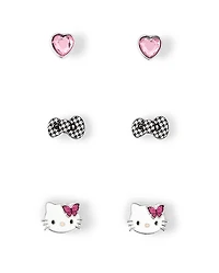 Girls Hello Kitty® Earrings 3-Pack