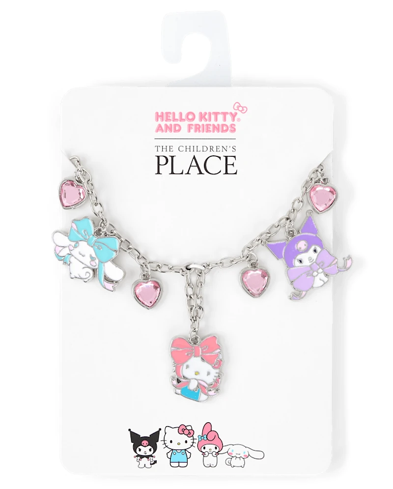 Girls Hello Kitty® And Friends Charm Necklace