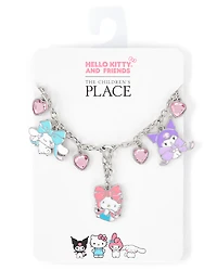 Girls Hello Kitty® And Friends Charm Necklace