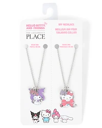 Girls Hello Kitty And Friends™ BFF Necklace 2-Pack