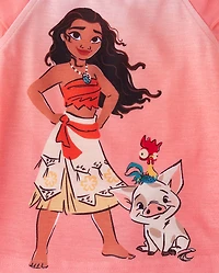 Baby And Toddler Girls Moana™ Snug Fit Cotton Pajamas