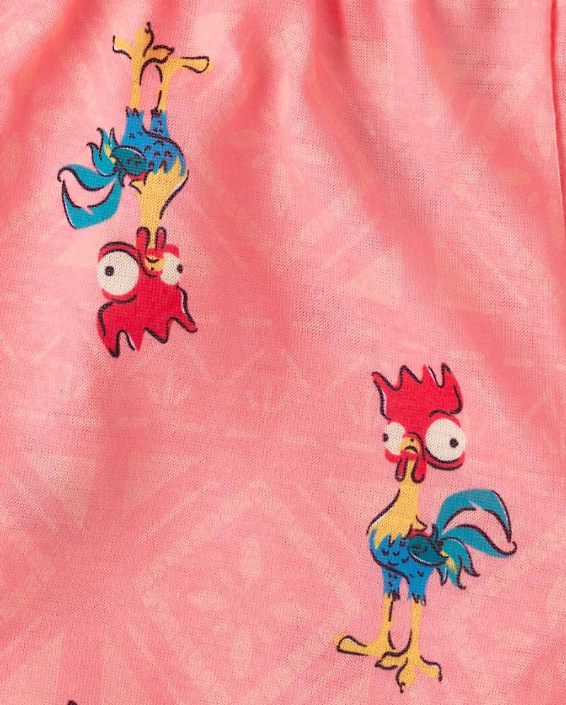 Baby And Toddler Girls Moana™ Snug Fit Cotton Pajamas