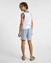 Maillot de bain rayé en seersucker pour garçon
