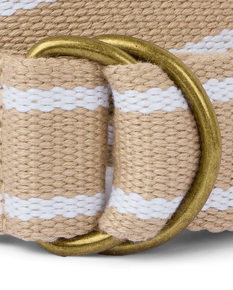 Ceinture rayée pour garçon