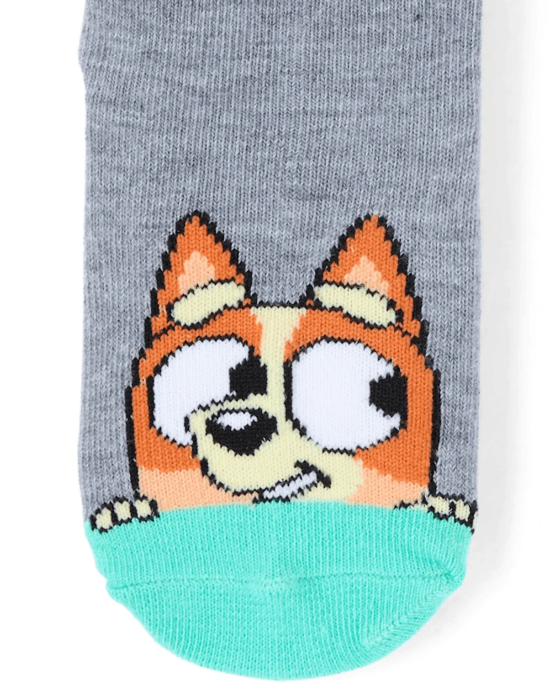 Toddler Girls Bluey™ Midi Socks 6-Pack