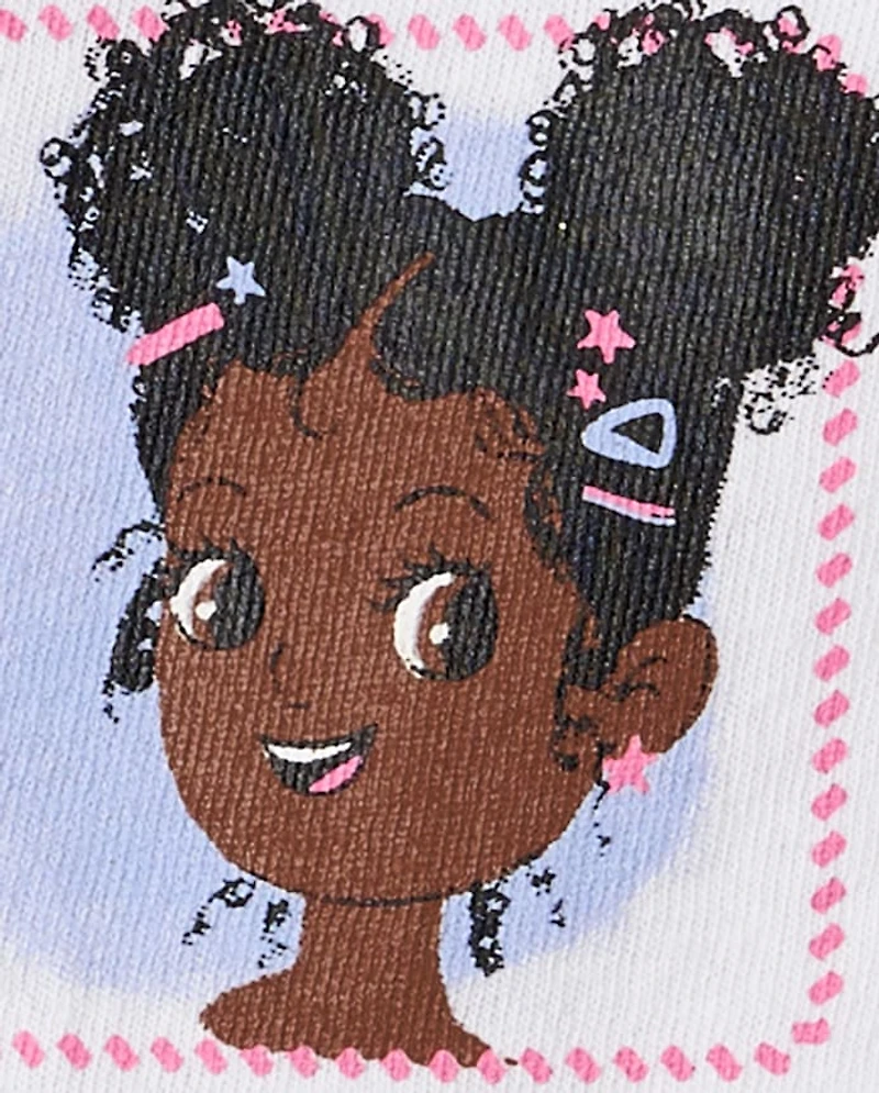 Baby And Toddler Girls Can Do Anything Graphic Tee