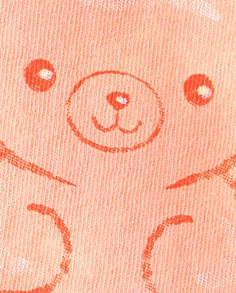 Baby And Toddler Girls Candy Bear Graphic Tee