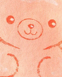 Baby And Toddler Girls Candy Bear Graphic Tee