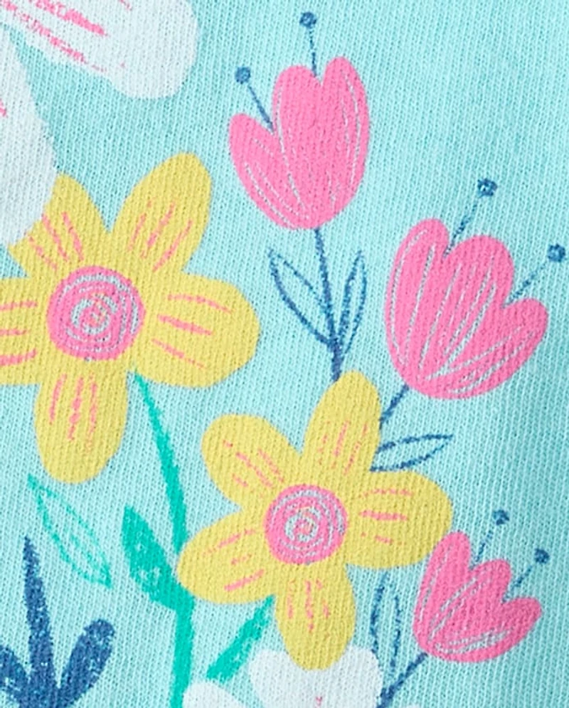 Baby And Toddler Girls Grow Your Dreams Graphic Tee