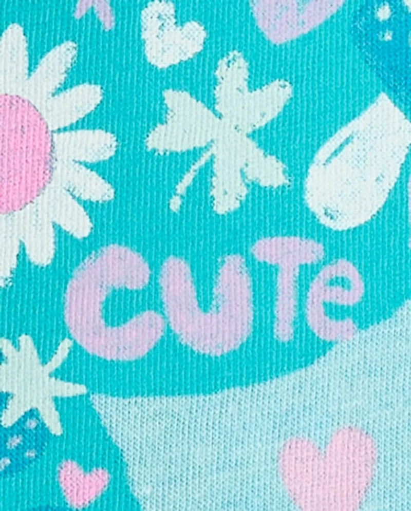 Baby And Toddler Girls Butterfly Graphic Tee