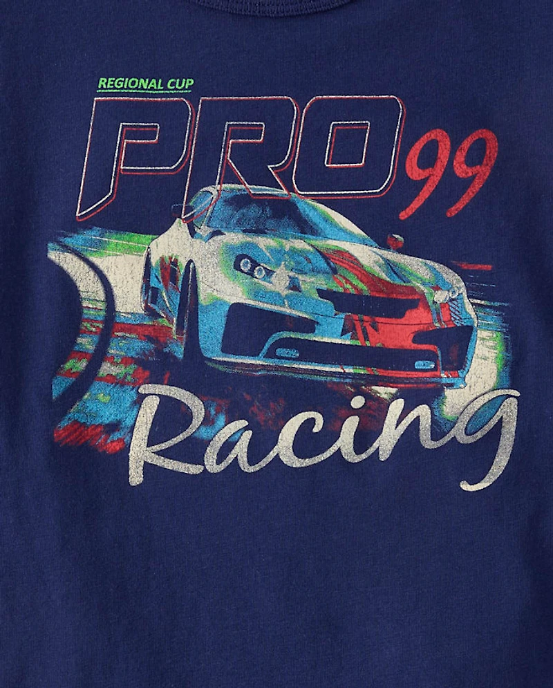 Boys Pro Racing Graphic Tee