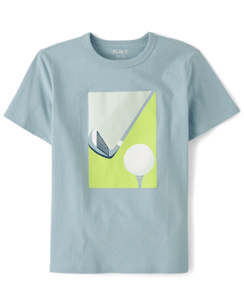 Boys Golf Graphic Tee