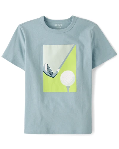 Boys Golf Graphic Tee