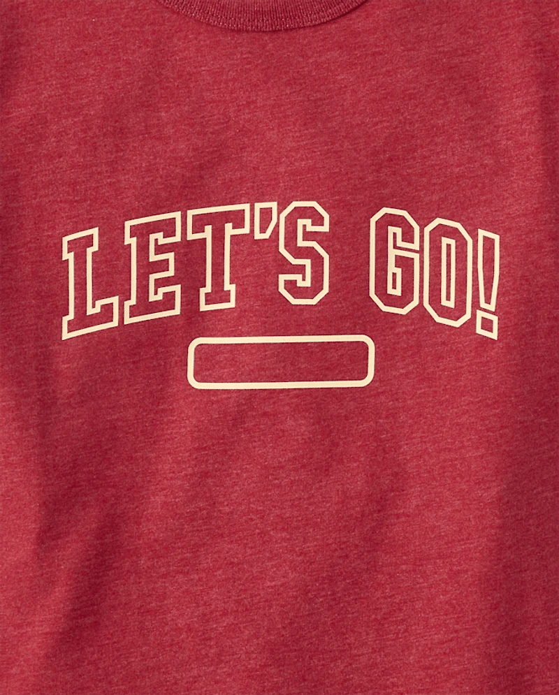Boys Let's Go Graphic Tee