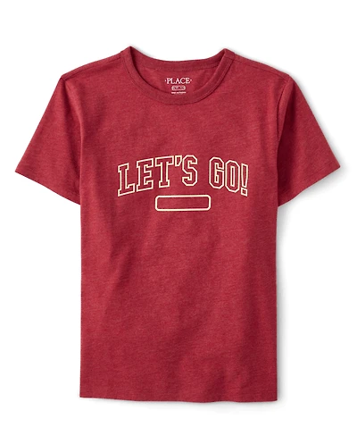 Boys Let's Go Graphic Tee