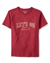 Boys Let's Go Graphic Tee