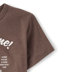 Boys Boba Time Graphic Tee