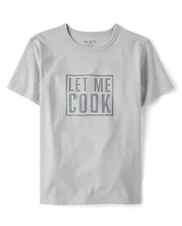 Boys Let Me Cook Graphic Tee