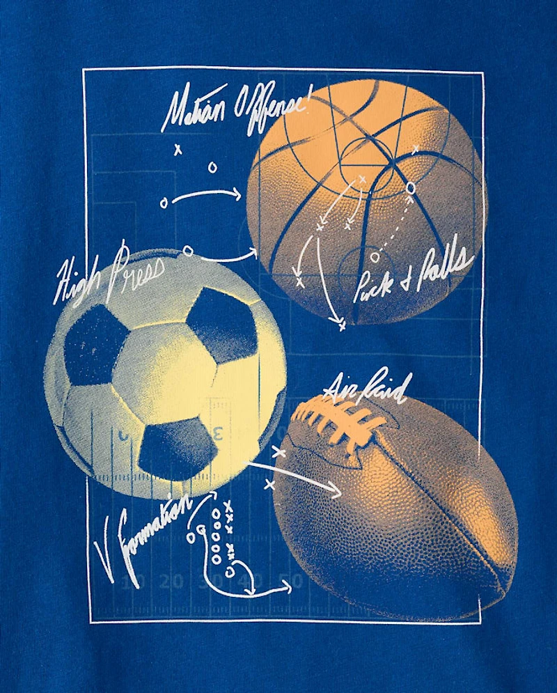 Boys Sports Graphic Tee