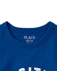 Boys Positive Vibes Graphic Tee