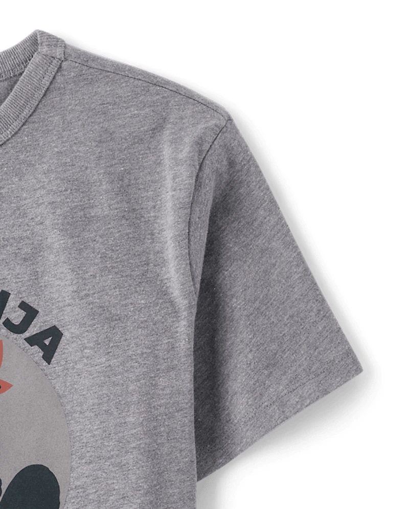 Boys Ninja Bruh Graphic Tee