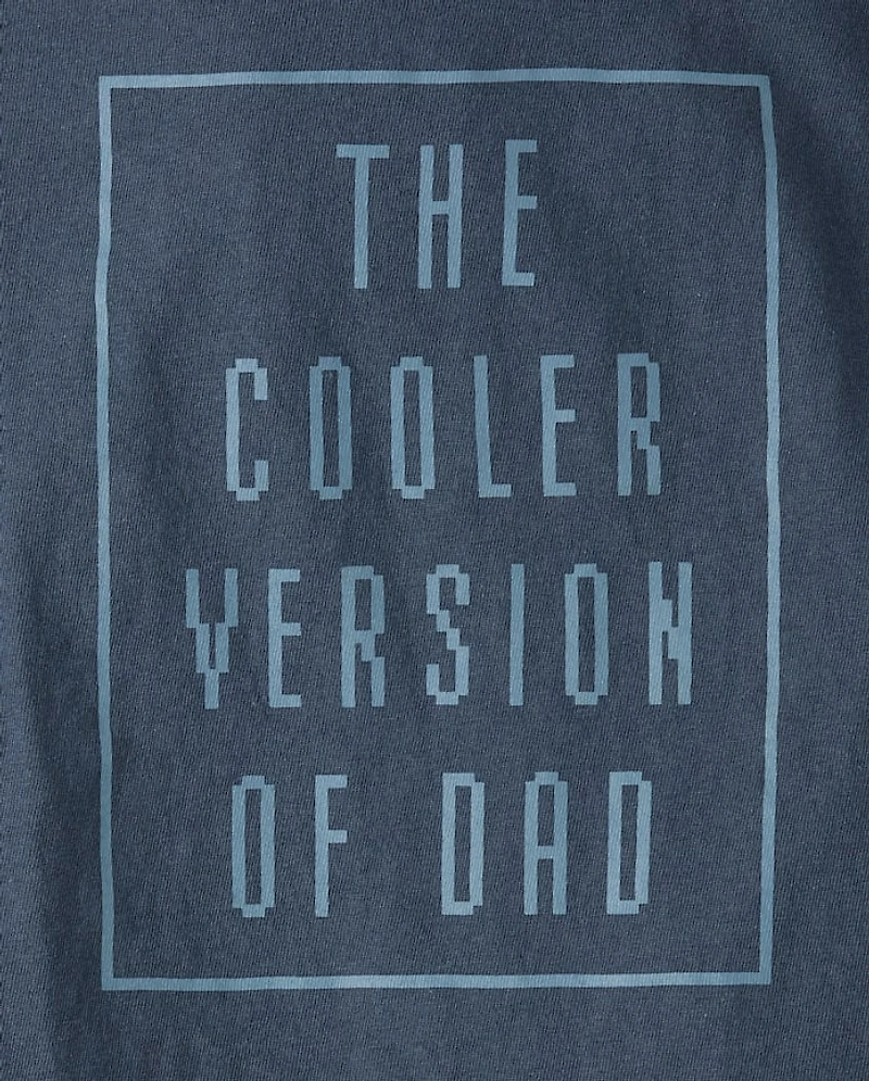 Boys Cooler Version Of Dad Graphic Tee