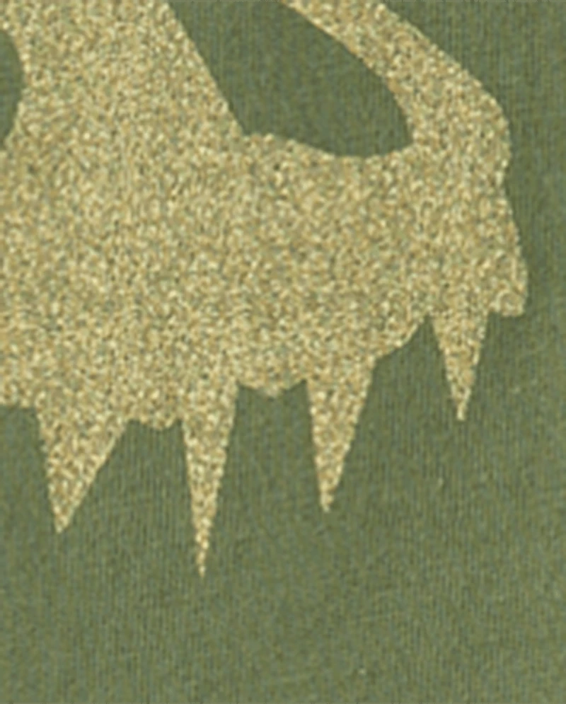 T-shirt à motif tête de mort dinosaure pour garçon