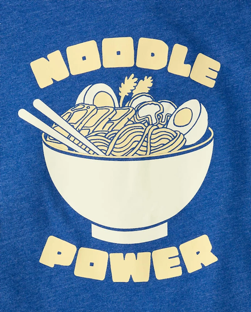 Boys Noodle Power Graphic Tee