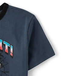 Boys Baseball Graphic Ringer Tee