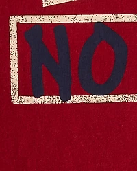 T-shirt graphique à col rond « Garçon maman » sans casquette