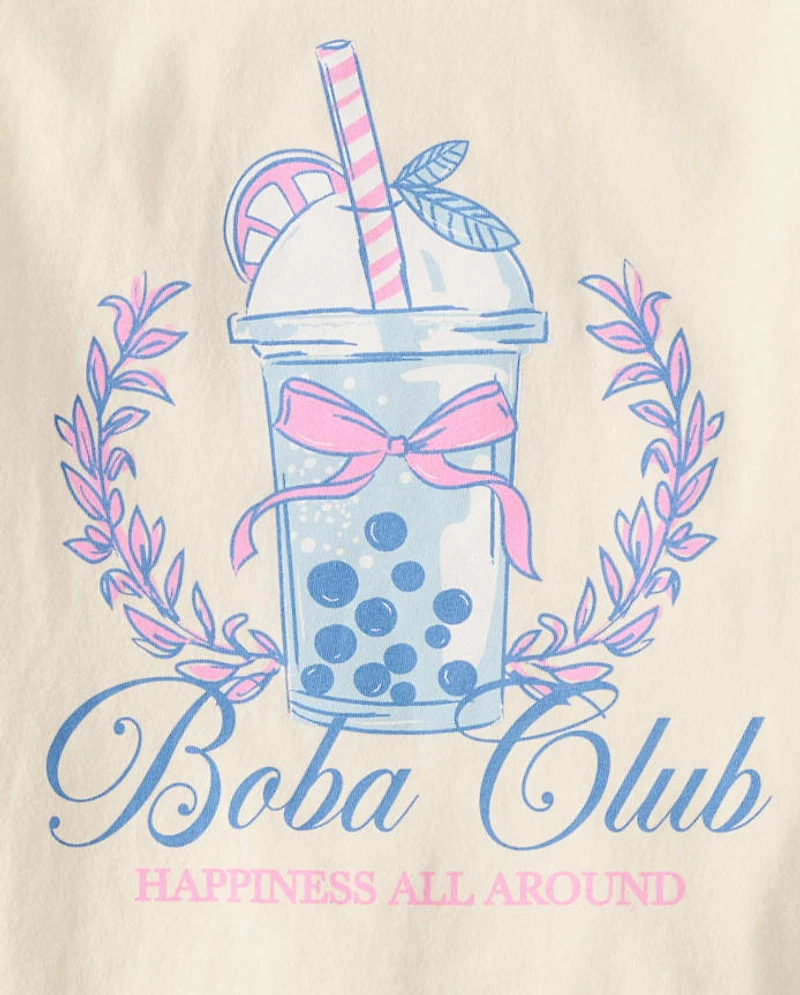Girls Boba Club Graphic Tee