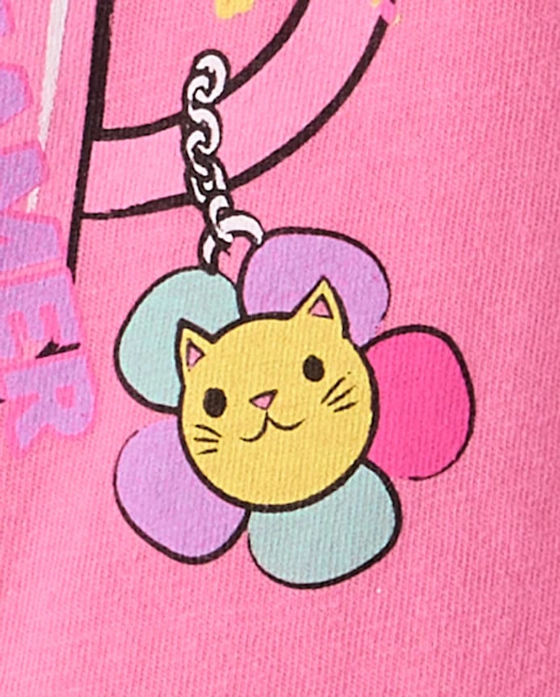 Girls Water Bottles Graphic Tee