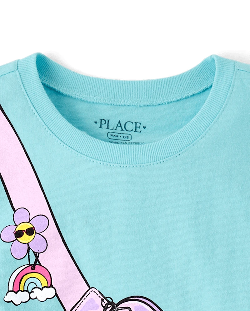 Girls Belt Bag Graphic Tee