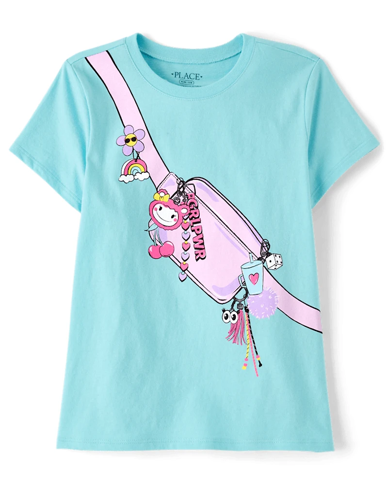 Girls Belt Bag Graphic Tee