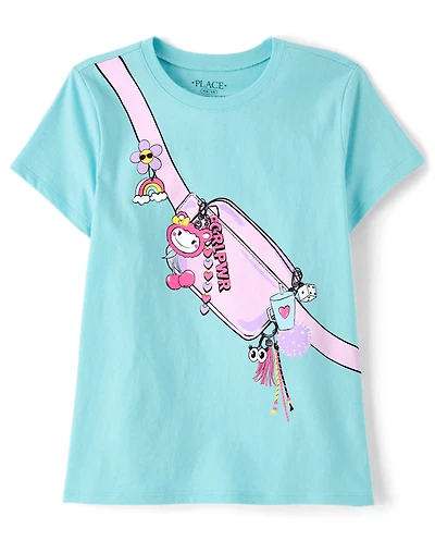 Girls Belt Bag Graphic Tee