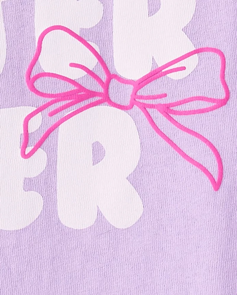 Girls Best Sister Ever Graphic Tee