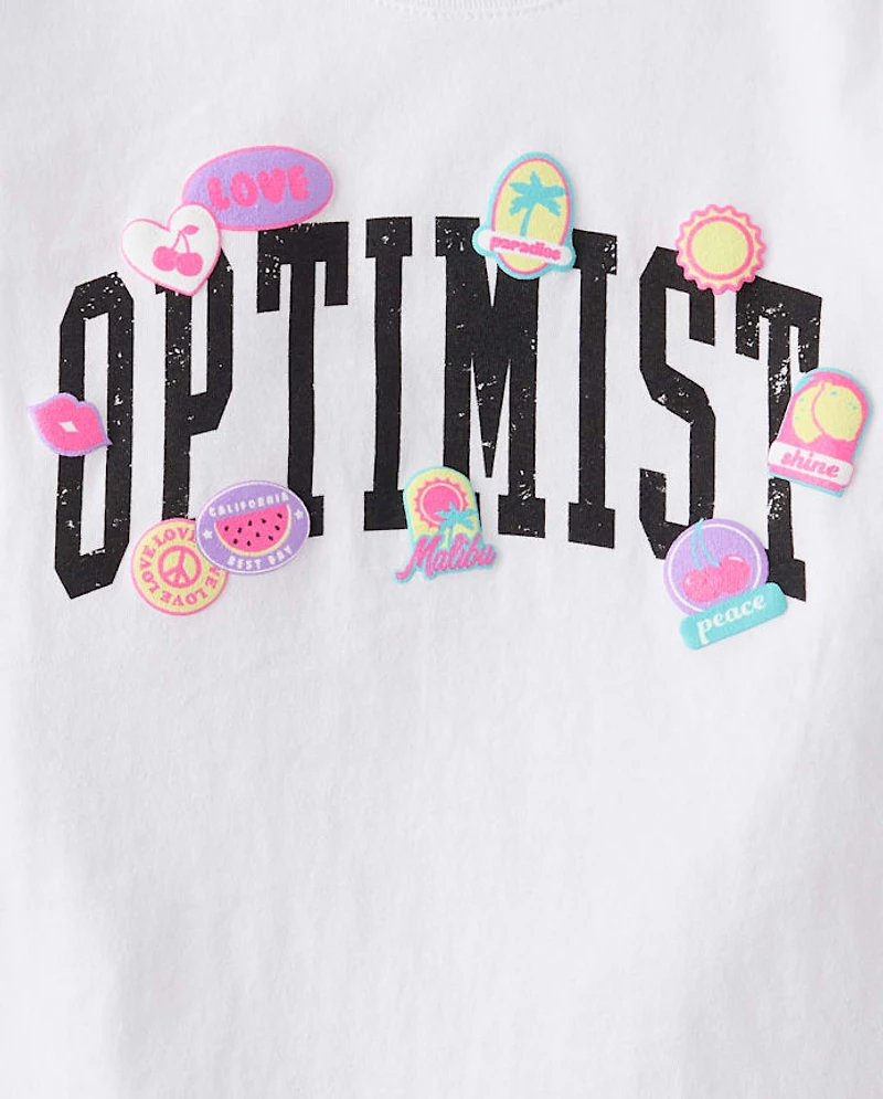 Girls Optimist Graphic Tee