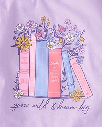 T-shirt graphique pour filles