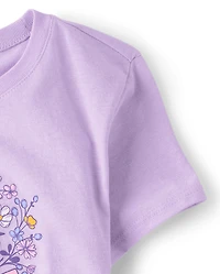 T-shirt graphique pour filles