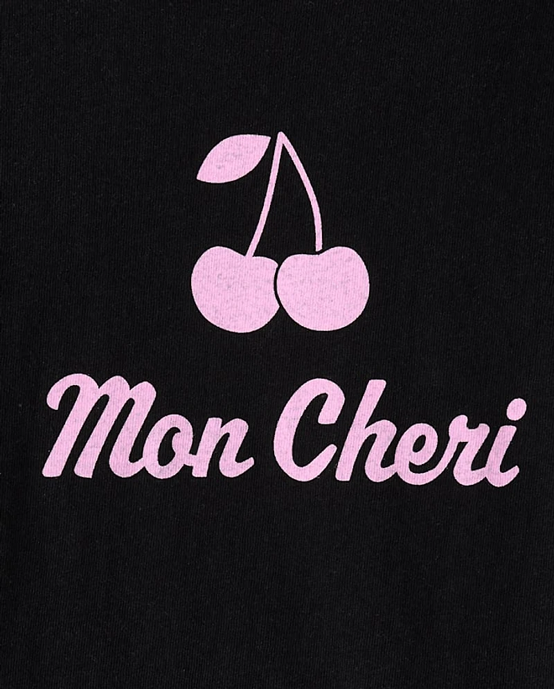 Girls Mon Cheri Graphic Tee