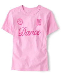 Girls Dance Relaxed Graphic Tee